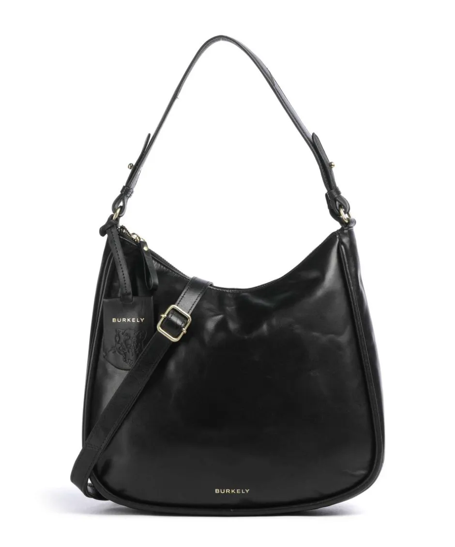 Burkely Shoulder Bags|Hobo Bags-Vintage Veda Hobo bag fine grain leather