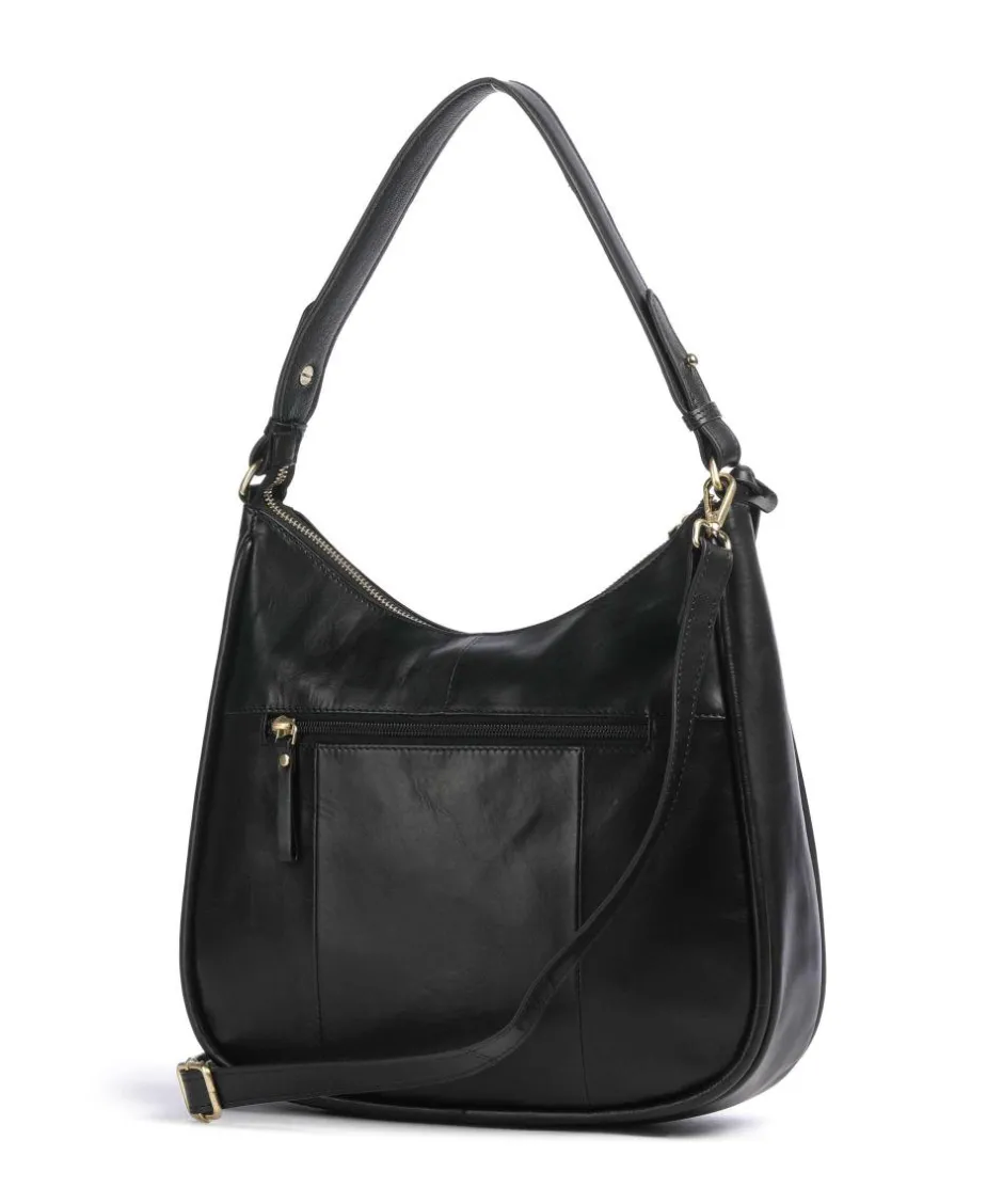 Burkely Shoulder Bags|Hobo Bags-Vintage Veda Hobo bag fine grain leather