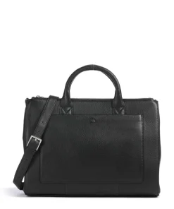 Markberg Business- & Laptop Bags-Viviane Briefcase grained cow leather