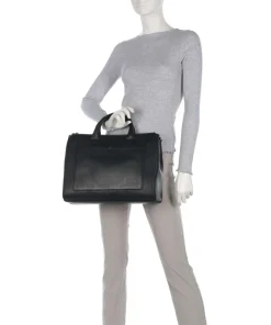 Markberg Business- & Laptop Bags-Viviane Briefcase grained cow leather