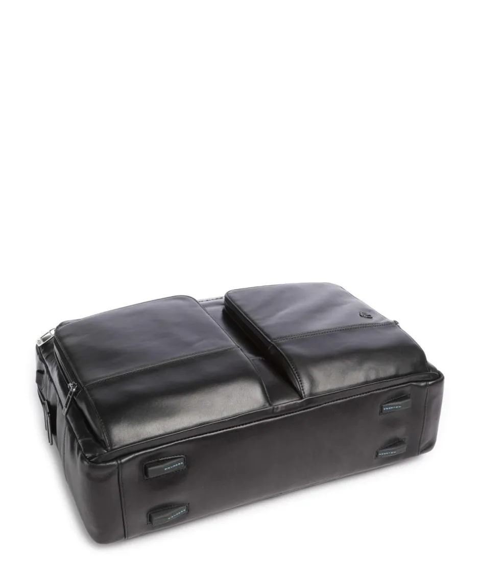 Piquadro Business- & Laptop Bags-W136 Briefcase 15″ fine grain cow leather