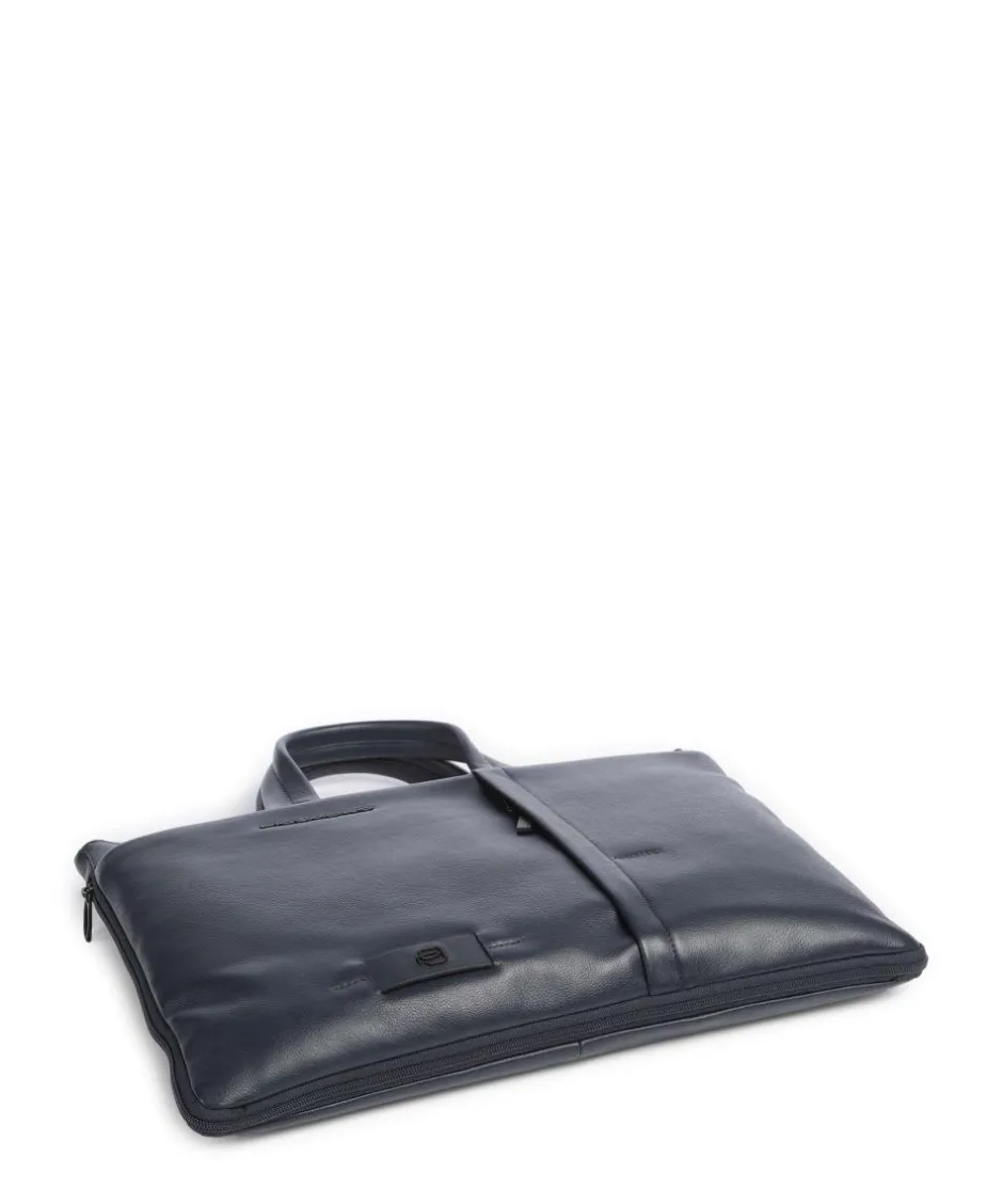 Piquadro Business- & Laptop Bags-W137 Briefcase 15″ grained cow leather
