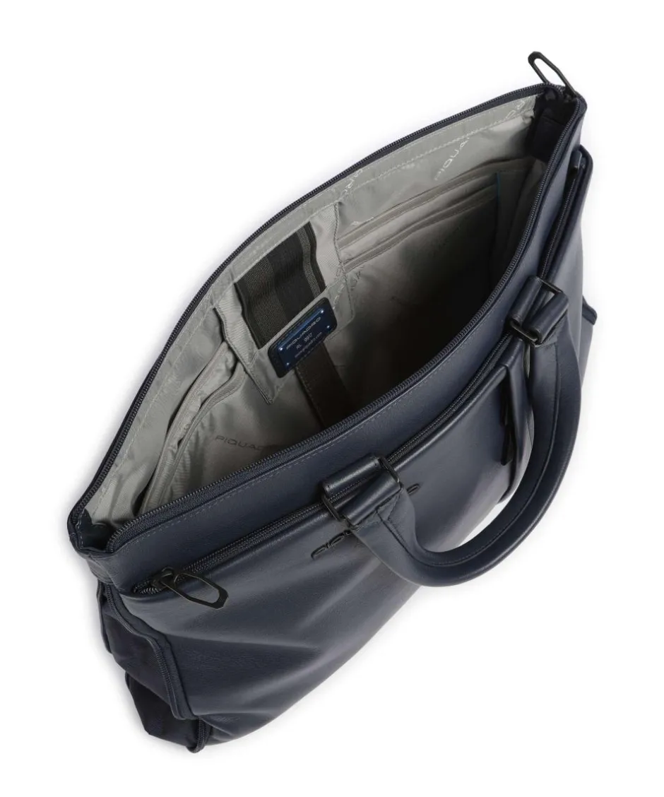 Piquadro Business- & Laptop Bags-W137 Briefcase 15″ grained cow leather