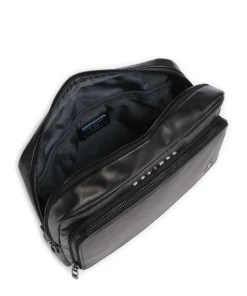 Piquadro Crossbody Bags-W136 Crossbody bag fine grain cow leather