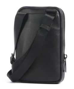 Piquadro Crossbody Bags-W137 Crossbody bag grained cow leather