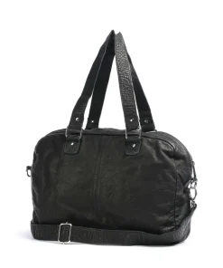 Núnoo Tote Bags-Washed Mille Tote bag softly grained calfskin