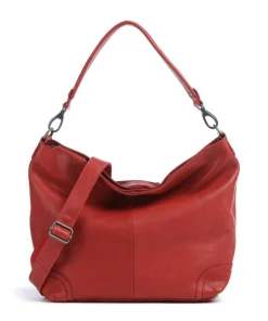 The Chesterfield Brand Shoulder Bags|Hobo Bags-Washed Waxed Cow Bolivia Hobo bag pull-up cow leather