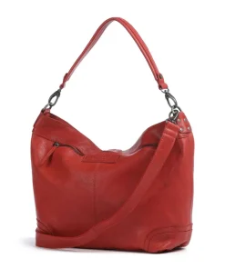 The Chesterfield Brand Shoulder Bags|Hobo Bags-Washed Waxed Cow Bolivia Hobo bag pull-up cow leather