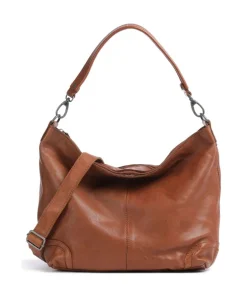 The Chesterfield Brand Shoulder Bags|Hobo Bags-Washed Waxed Cow Bolivia Hobo bag pull-up cow leather
