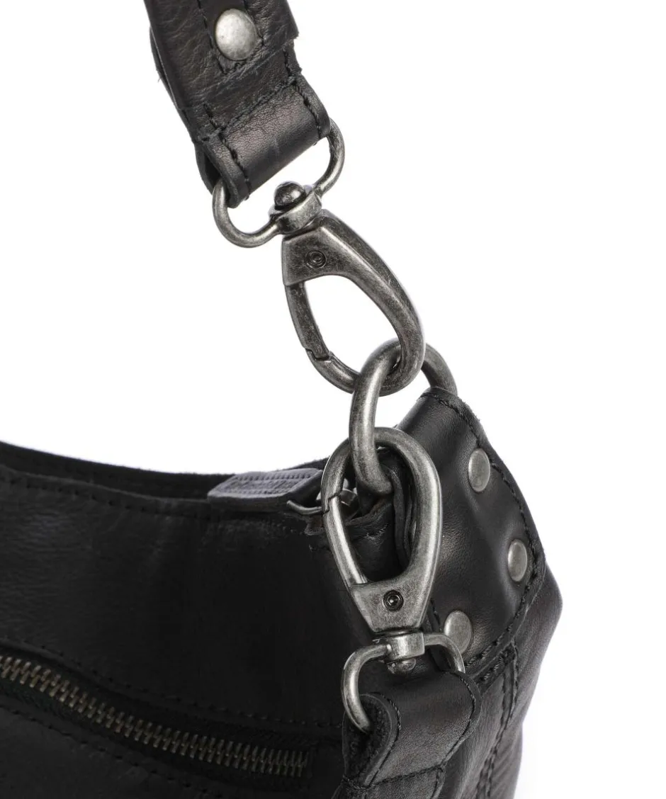 The Chesterfield Brand Shoulder Bags|Hobo Bags-Washed Waxed Cow Bolivia Hobo bag pull-up cow leather