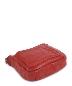The Chesterfield Brand Shoulder Bags|Crossbody Bags-Washed Waxed Cow Caroline Shoulder bag grained cow leather