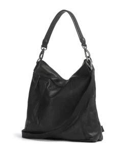 The Chesterfield Brand Shoulder Bags|Hobo Bags-Washed Waxed Cow Sintra Hobo bag grained cow leather