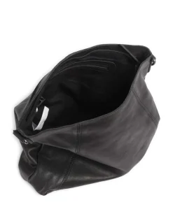 The Chesterfield Brand Shoulder Bags|Hobo Bags-Washed Waxed Cow Sintra Hobo bag grained cow leather