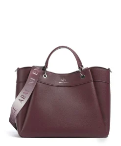 Armani Exchange Tote Bags|Handbags-Wave L Handbag imitation leather