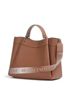 Armani Exchange Tote Bags|Handbags-Wave L Handbag imitation leather
