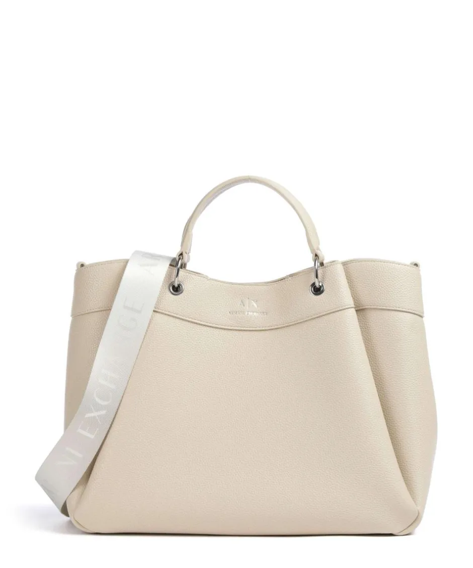 Armani Exchange Tote Bags|Handbags-Wave L Handbag imitation leather