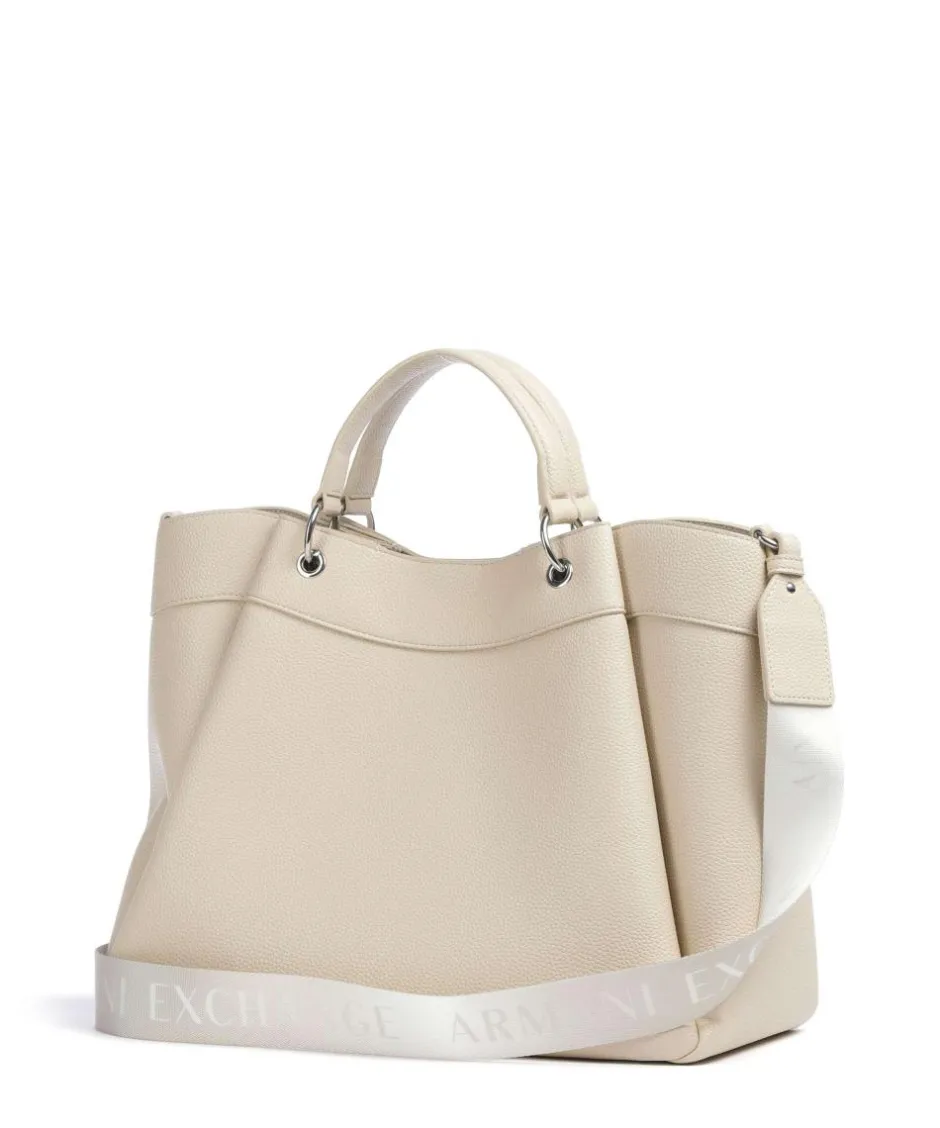 Armani Exchange Tote Bags|Handbags-Wave L Handbag imitation leather