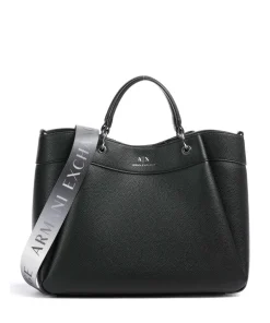 Armani Exchange Tote Bags|Handbags-Wave L Handbag imitation leather