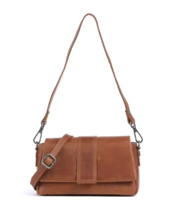 The Chesterfield Brand Shoulder Bags|Crossbody Bags-Wax Pull Up Cow Clifden Shoulder bag fine grain cow leather
