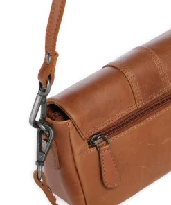 The Chesterfield Brand Shoulder Bags|Crossbody Bags-Wax Pull Up Cow Clifden Shoulder bag fine grain cow leather