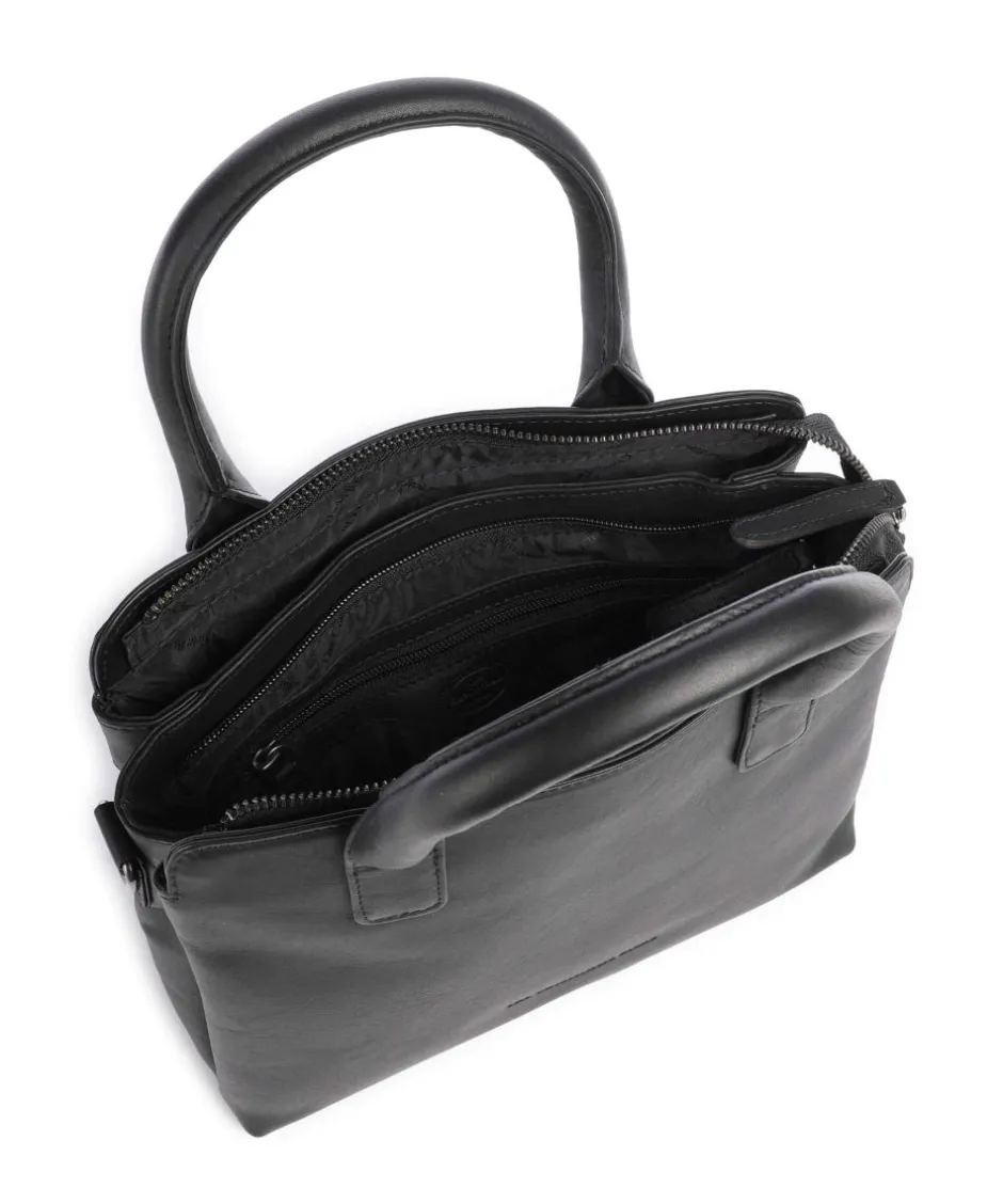 The Chesterfield Brand Handbags|Crossbody Bags-Wax Pull Up Cow Hermosa Handbag fine grain cow leather
