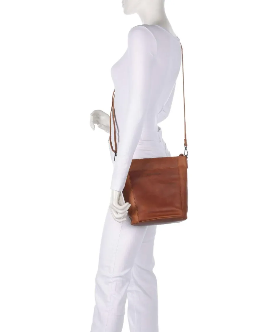 The Chesterfield Brand Hobo Bags|Crossbody Bags-Wax Pull Up Cow Moore Bucket bag fine grain cow leather