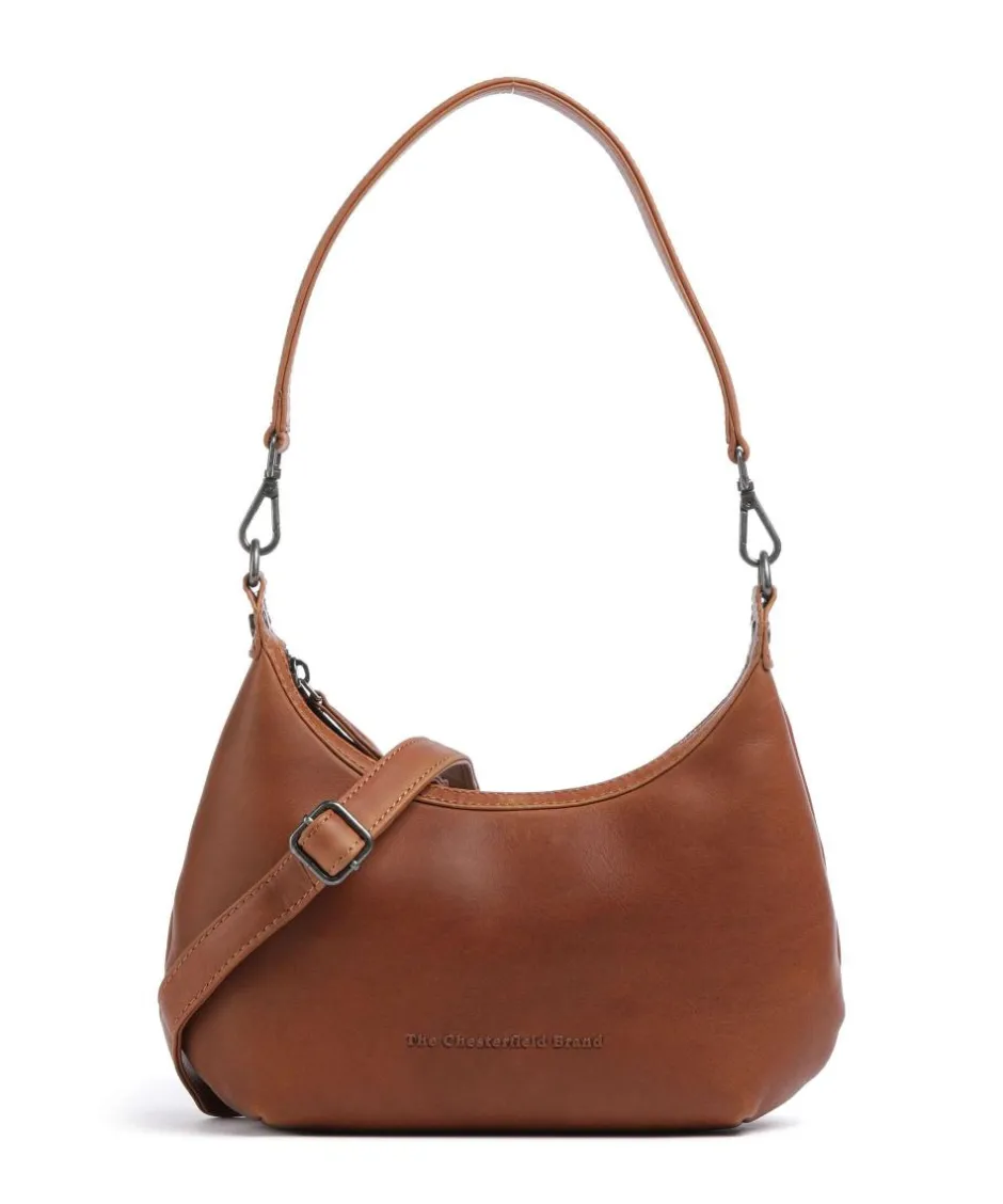 The Chesterfield Brand Shoulder Bags|Crossbody Bags-Wax Pull Up Cow Nancy Shoulder bag fine grain cow leather
