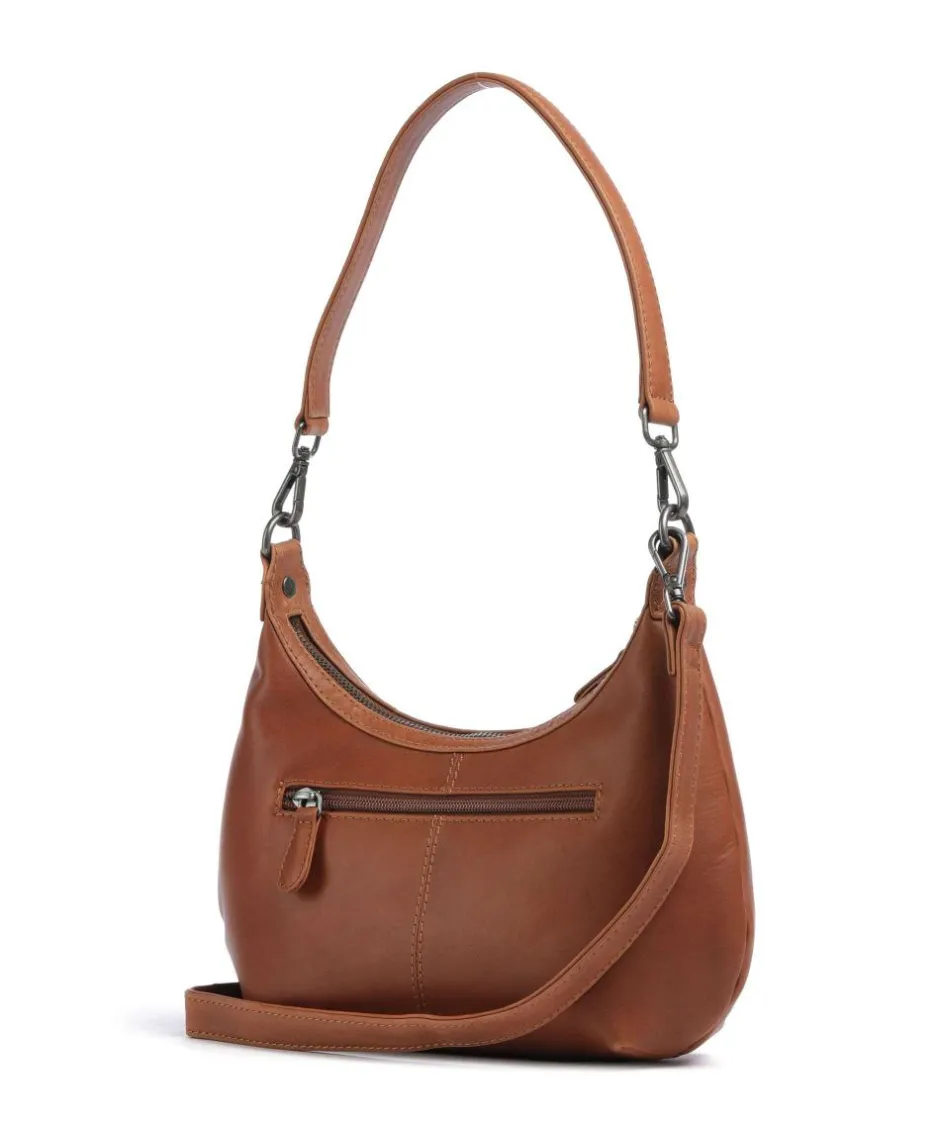 The Chesterfield Brand Shoulder Bags|Crossbody Bags-Wax Pull Up Cow Nancy Shoulder bag fine grain cow leather