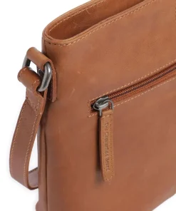 The Chesterfield Brand Crossbody Bags-Wax Pull Up Cow Navene Crossbody bag fine grain cow leather