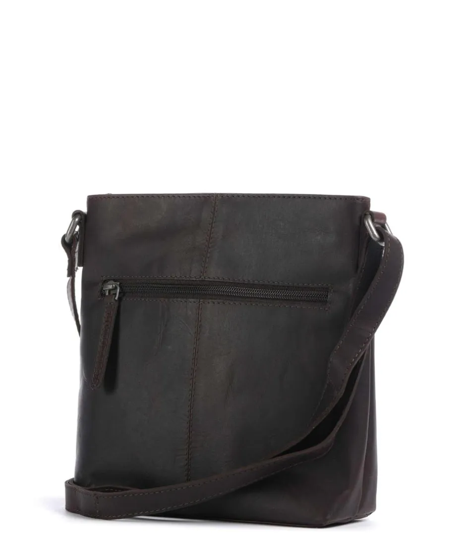 The Chesterfield Brand Crossbody Bags-Wax Pull Up Cow Navene Crossbody bag fine grain cow leather
