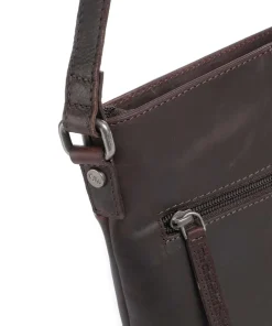 The Chesterfield Brand Crossbody Bags-Wax Pull Up Cow Navene Crossbody bag fine grain cow leather