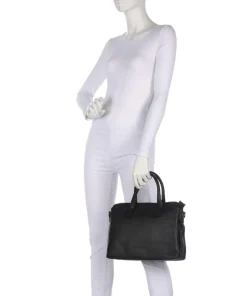 The Chesterfield Brand Handbags-Wax Pull Up Cow Valmonte Handbag fine grain cow leather