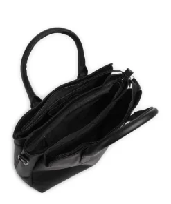 The Chesterfield Brand Handbags-Wax Pull Up Cow Valmonte Handbag fine grain cow leather