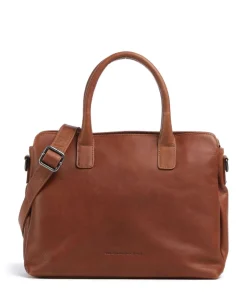 The Chesterfield Brand Handbags-Wax Pull Up Cow Valmonte Handbag fine grain cow leather