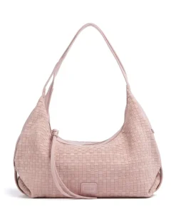 FredsBruder Shoulder Bags|Hobo Bags-Weave Harmony Hobo bag sheepskin leather