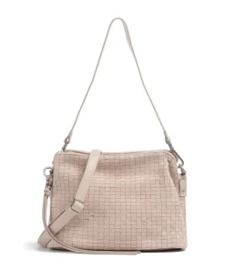 FredsBruder Shoulder Bags|Crossbody Bags-Weave Harmony Shoulder bag brushed leather