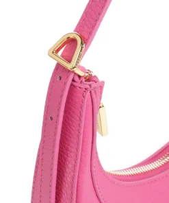 Coccinelle Shoulder Bags|Crossbody Bags-Whisper Shoulder bag grained cow leather