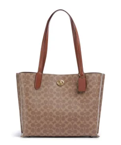 Coach Tote Bags-Willow Signature Tote bag canvas