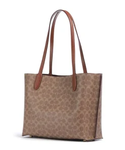 Coach Tote Bags-Willow Signature Tote bag canvas