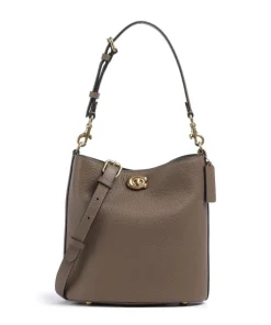 Coach Shoulder Bags|Hobo Bags-Willow Soft 19 Hobo bag grained leather