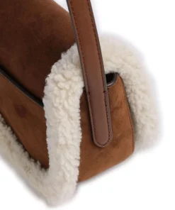 Lauren Ralph Lauren Crossbody Bags-Witley Medium Crossbody bag brushed cow leather, fur
