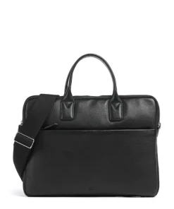 Markberg Business- & Laptop Bags-Wrap Briefcase 14″ grained cow leather