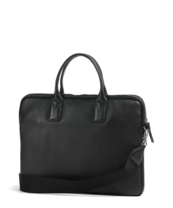 Markberg Business- & Laptop Bags-Wrap Briefcase 14″ grained cow leather