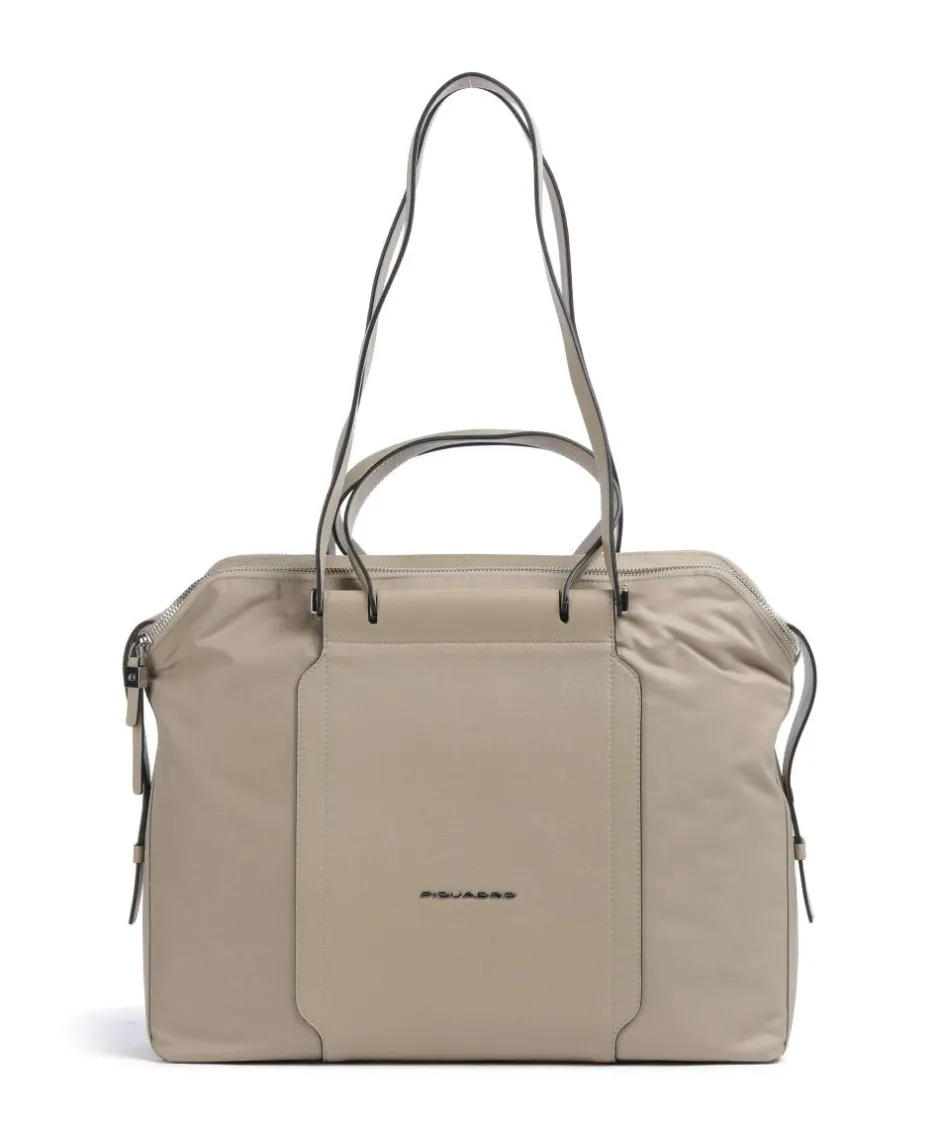Piquadro Business- & Laptop Bags-W92T Briefcase 14″ recycled nylon