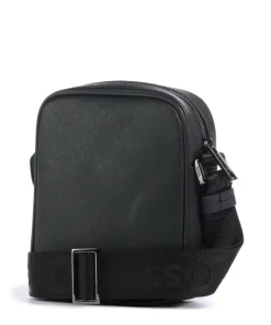 BOSS Crossbody Bags-Zair Crossbody bag fine grain leather