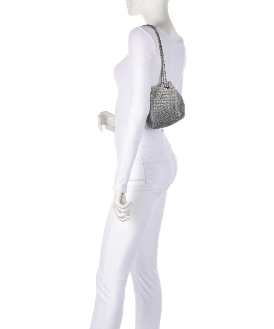 Guess Clutch & Evening Bags|Shoulder Bags-Zalina Shoulder bag aluminum