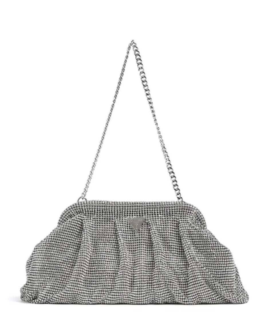 Guess Clutch & Evening Bags|Shoulder Bags-Zalina Shoulder bag aluminum