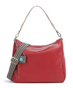 Gabs Shoulder Bags|Hobo Bags-Zante Polly Hobo bag grained calfskin