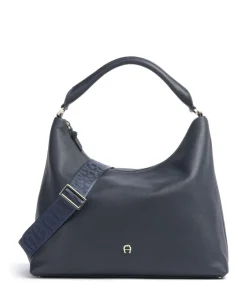 AIGNER Shoulder Bags|Hobo Bags-Zita M Hobo bag grained cow leather