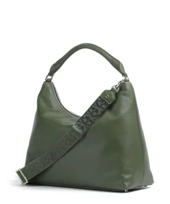 AIGNER Shoulder Bags|Hobo Bags-Zita M Hobo bag grained cow leather